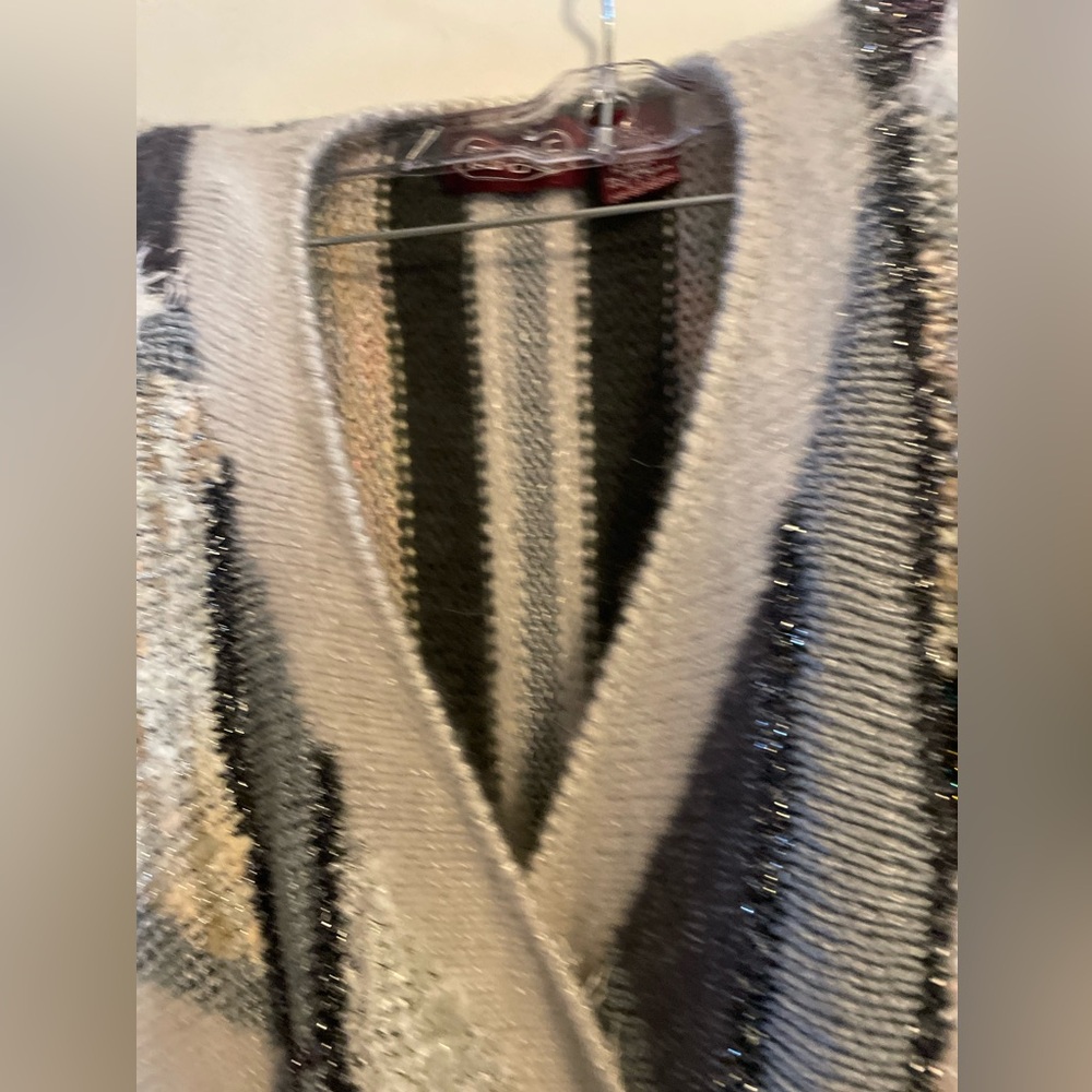 Vintage 80’s Ginenne Mixed Fabric Patchwork Pink … - image 8